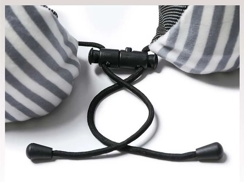 U образная подушка для путешествий самолета шеи с эффектом памяти аксессуары