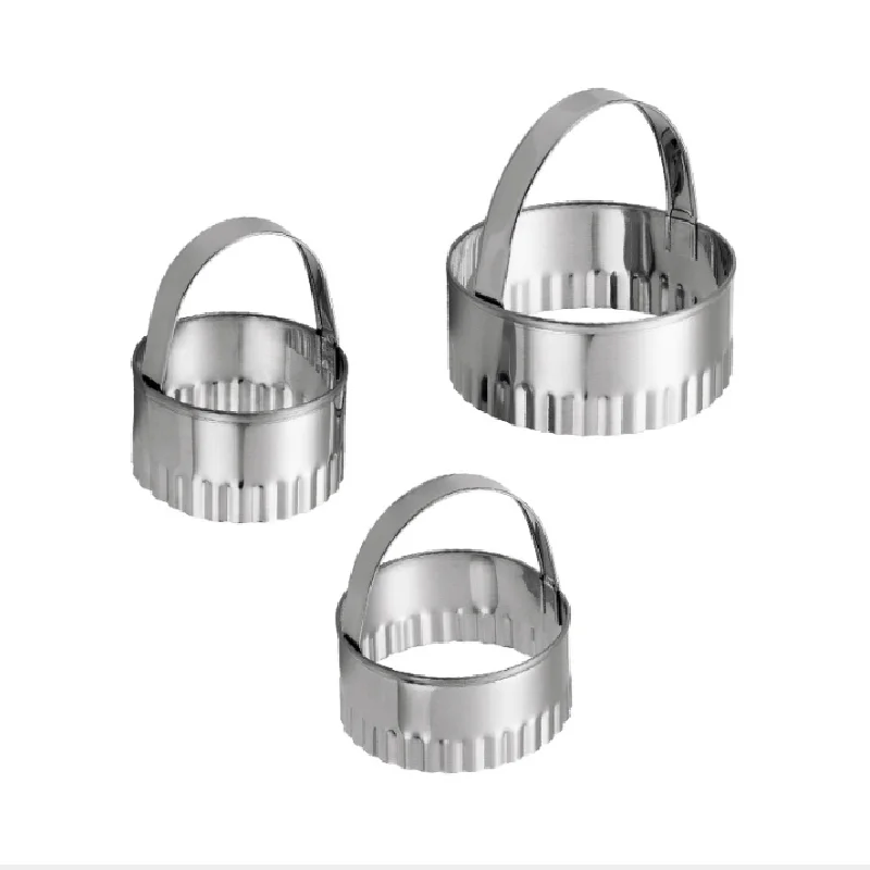 

Stainless Steel Cookie Printing DIY Cookie Mold 3pc Cake Baking Mold Pastry Tools Baking Accessories Cookie Cutter Cake Tools.75