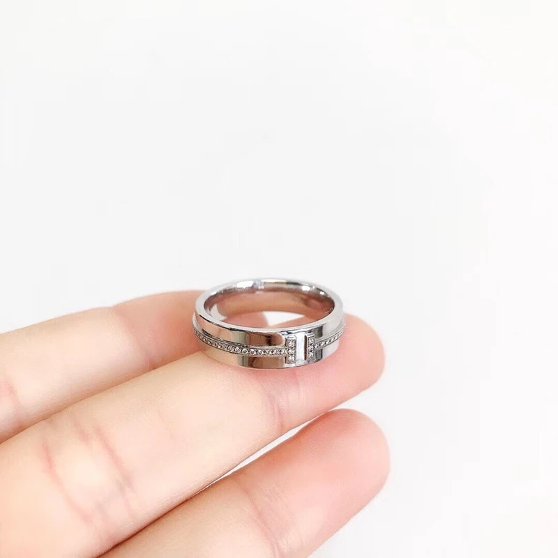 

1:1 925 Original Sterling Silver Ring Women's Classic Luxury Brand Ring Popular Style Selection Couple Proposal Jewelry Gift