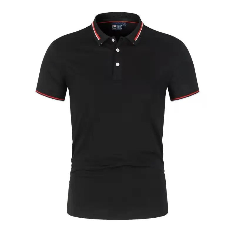 

New high-quality cotton Polo shirts for men T shirts for men Polo shirts casual patchwork men's tops for men