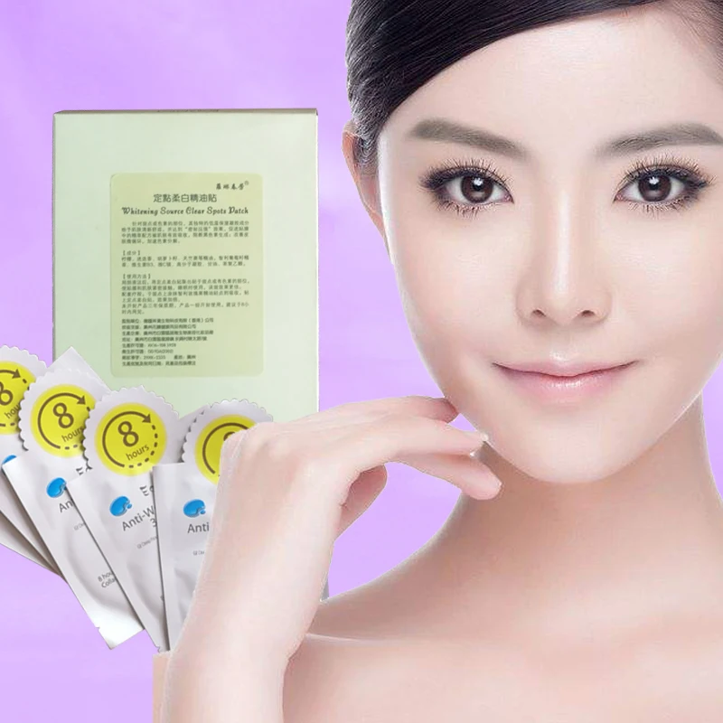 Бесплатная доставка отбеливающий патч для чистых пятен 5 листов лечение рубцов