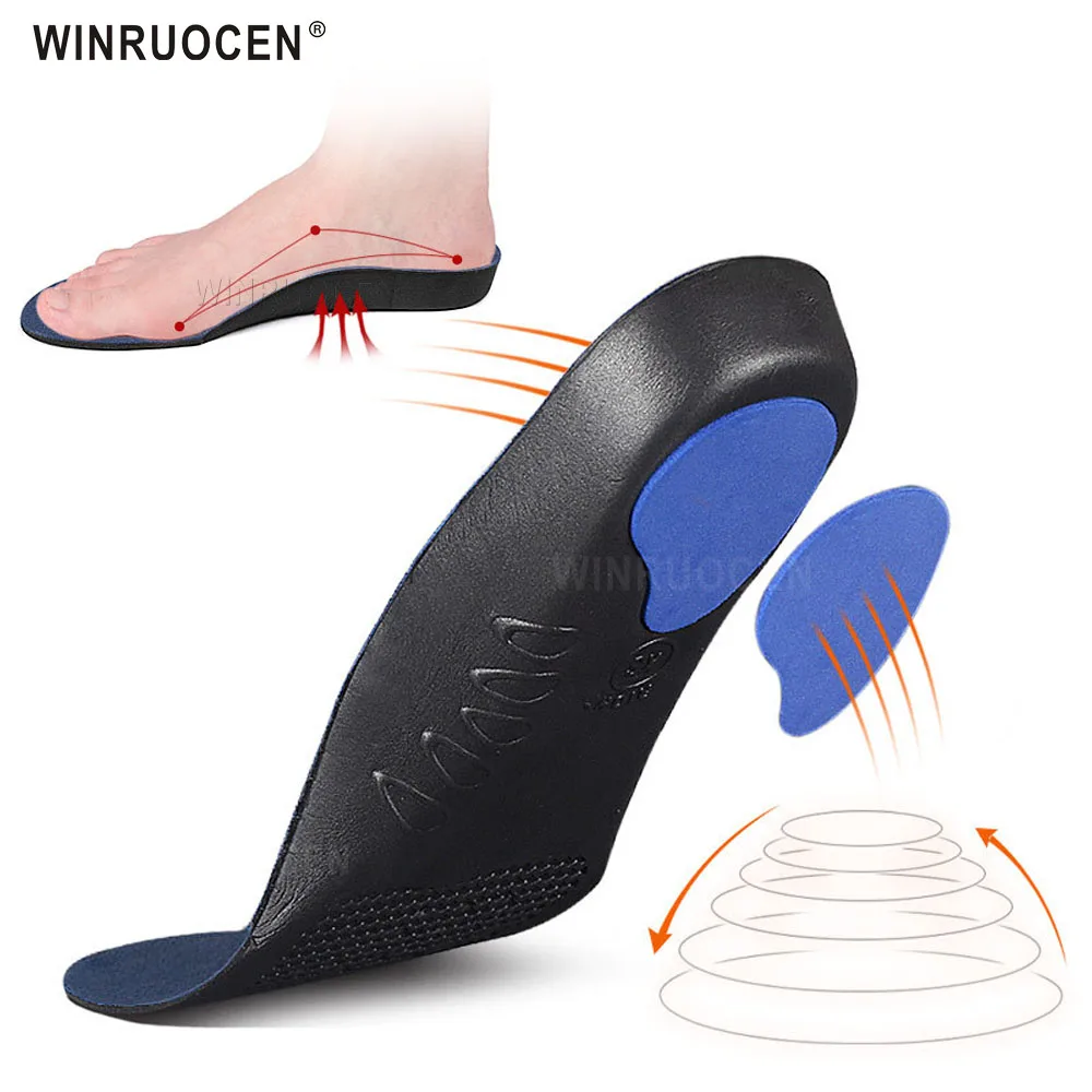 

Flatfoot Orthotics Cubitus Varus Orthopedic Feet Cushion Pads Care Insoles