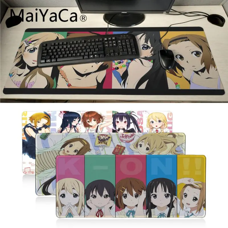 

Коврик для мыши MaiYaCa k on cagayake, для девочек, для ноутбуков, игровой коврик для мыши, для России, размер xl, для клавиатуры, ноутбука, настольного к...