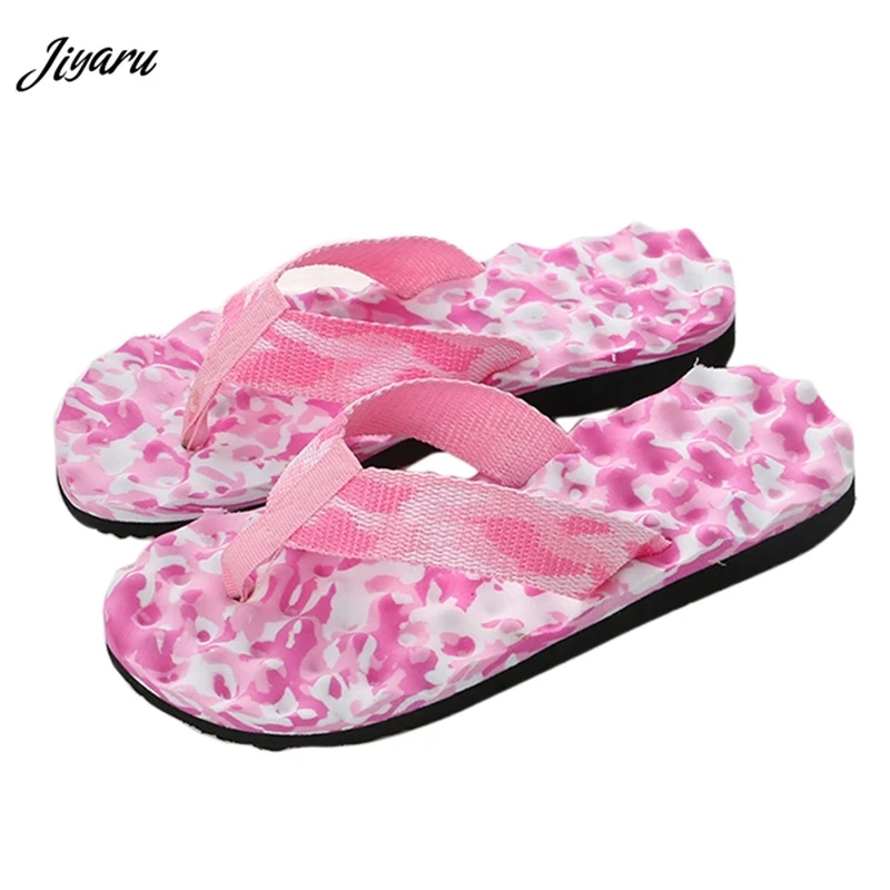 Женские шлепанцы камуфляжной расцветки летние домашние тапочки женские на