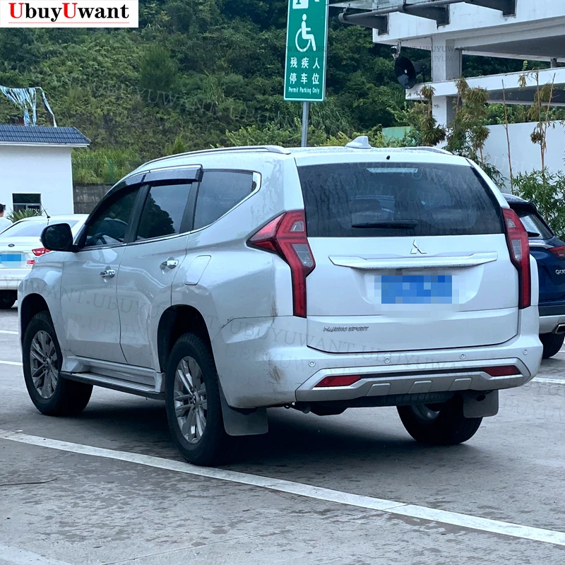 

For Mitsubishi Pajero Sport 2016 - 2021 Plastic Window Visor Vent Shades Sun Rain Deflector Guard Auto Accessories 4PCS/SET