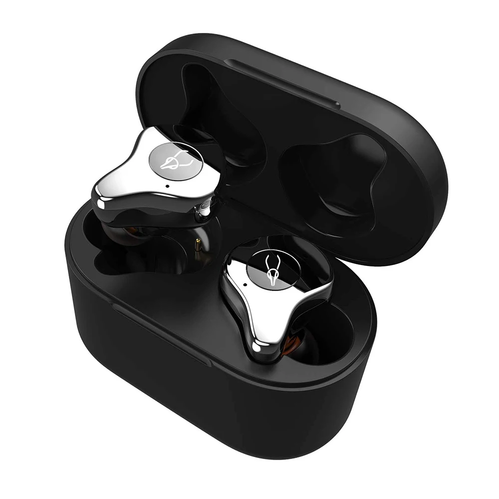 E12 ультра Bluetooth 5,0 наушники простые настоящие беспроводные стерео наушники HIFI Звук вкладыши Поддержка Aptx AAC SBC с зарядным устройством