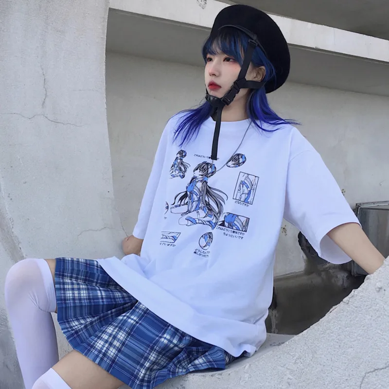 Y Demo японская Techwear женская футболка с коротким рукавом Повседневная белая