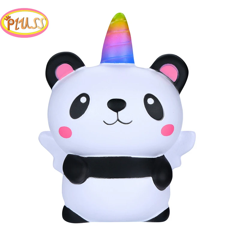 Squishies Kawaii Cartoon Panda Angel squishy soft Slow Rising Cream Scented Stress Decompression toys for kids 15x10cm