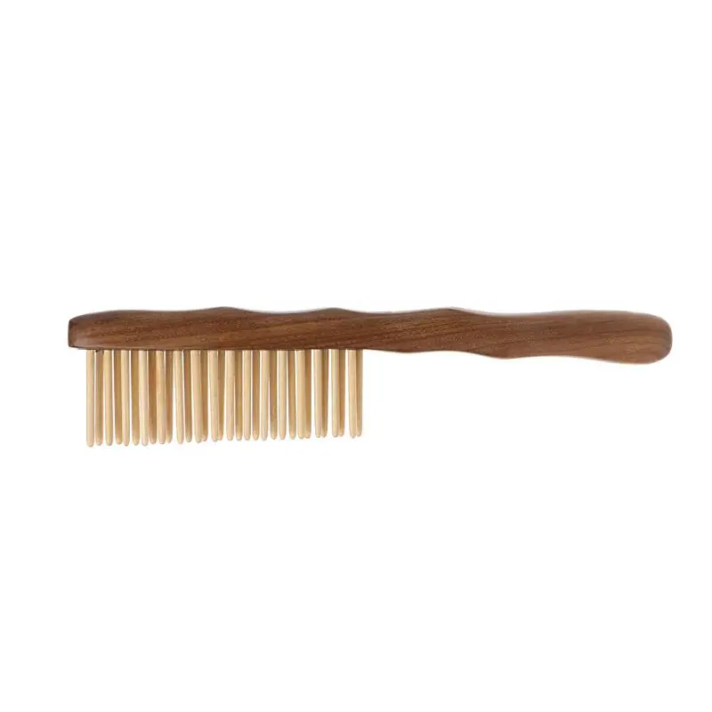 

1 Set Natural Sandalwood Hair Comb Handmade Wooden Comb Detangling Wide Tooth Comb New Design