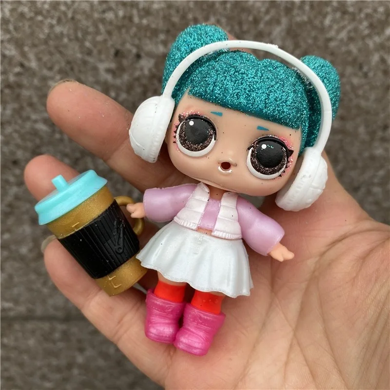 

LOL Surprise Doll Action Figures Set Clothes Shoes Feeding Bottle Accessory Random 1pcs Anime Model Little Girl Toy Gift