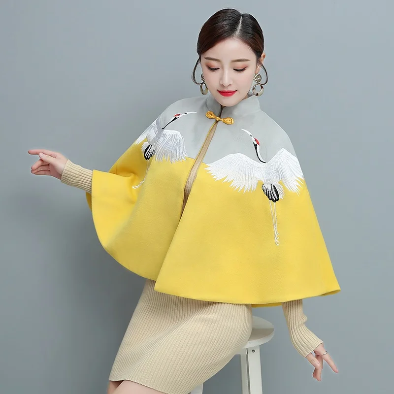 2019 Новое Осеннее японское модное пальто с расклешенными рукавами и воротником из