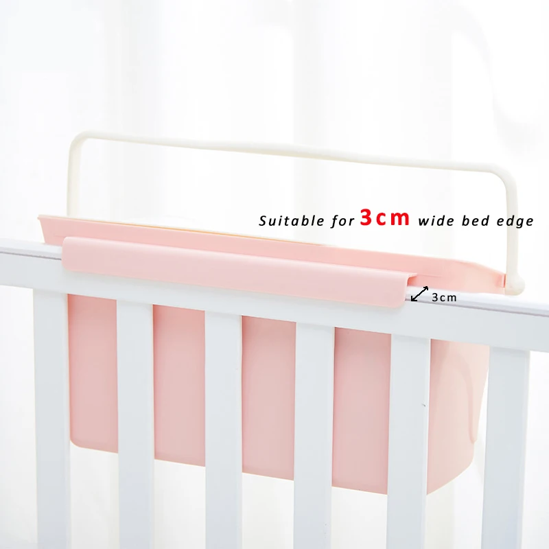 Подвесной органайзер для кроватки младенца Baby Bed Hanging Storage Box Infant Bedding Crib Diaper Bag Bedside Organizer Toy Pocket for Set Stuff on.