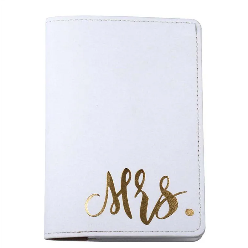 Mr & Mrs пара влюбленных Обложка для паспорта чехол карт женщин мужчин Путешествия