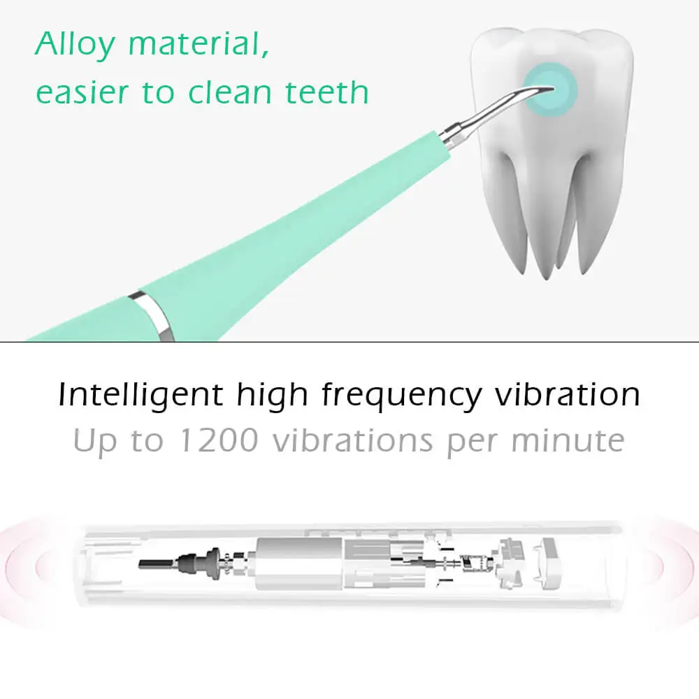 Электрический Ультразвуковой Зубной скалер портативное Зубное калькулятор