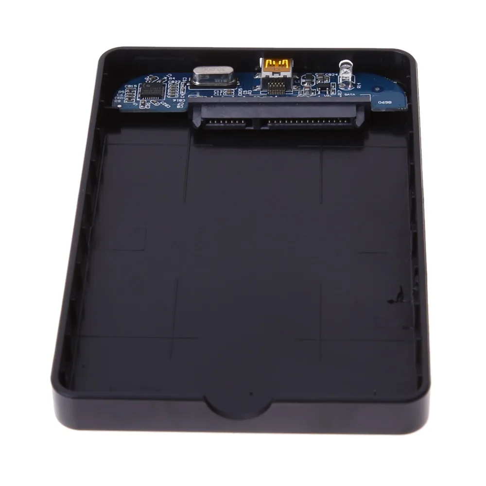 2,5 дюймов USB 3,0 SATA адаптар для жестких дисков 5 Гбит/с внешний жесткий диск USB жесткий диск sata дисков Корпус для внешнего жесткого диска ssd-бокс w/с откидной крышкой