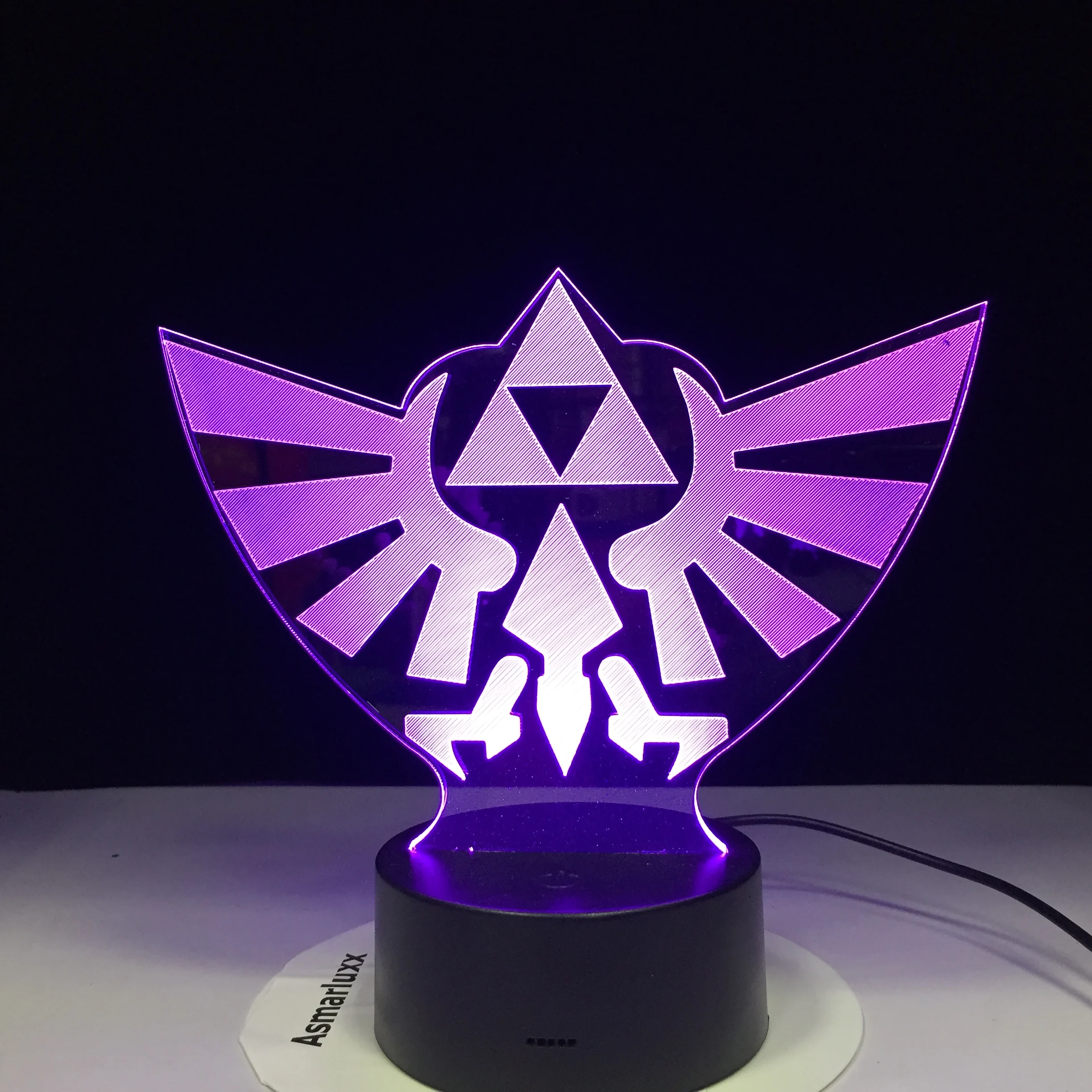 Горячее предложение! 3D акриловый светильник Zelda, 7 цветов, светодиодный ночник Zelda Game Boy, светильник для сна, lampara Playstation, лампа 1580