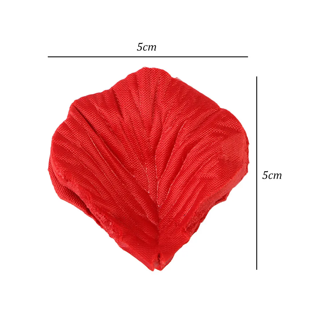 500 шт. домашний декор искусственные лепестки 5 х5 см шелковые розы для