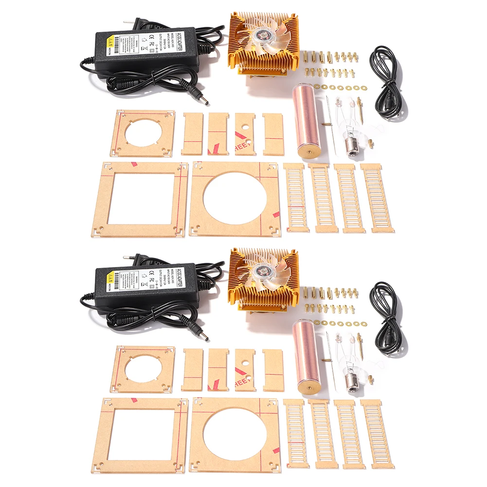 

Audio Music Tesla Coil Speaker Electronics Kit Compatible Kits with Cooling Fan Plasma Speaker Electronics Kits
