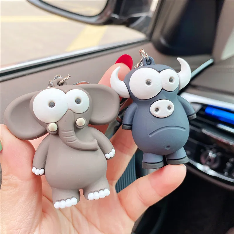 Новинка 2021 мультяшный милый брелок для ключей в виде маленькой обезьянки мужчин