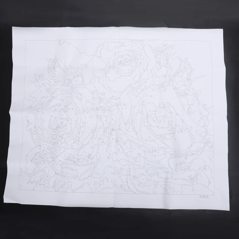 Розничная продажа краски по номеру Набор DIY масляная краска ing ткань цифровой