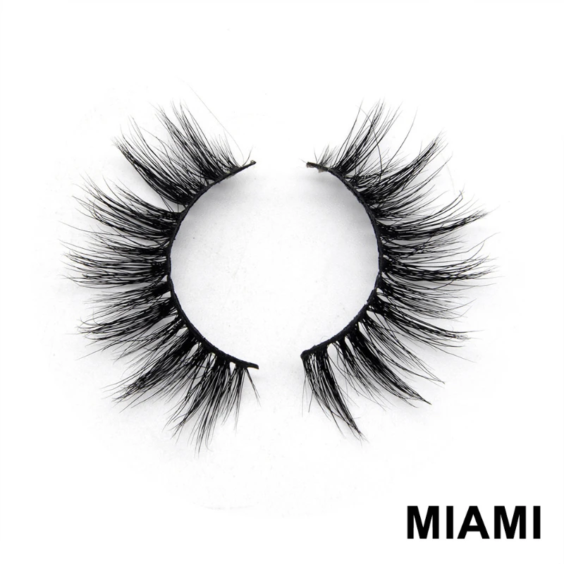 

Natural Thick and Long 3D False Eyelashes 3D Soft 3D Mink Eyelashes Handmade