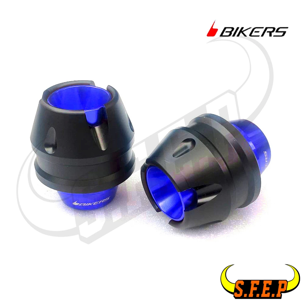 BIKERS CNC переднее колесо вилки защита от падения Рамка слайдер для Honda Forza300 Forza350 PCX125