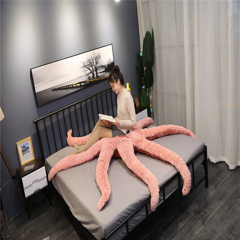 

Super Lovely Simulation Octopus Pendant Plush Stuffed Toy Soft Home Accessories Cute Animal Doll Children Gifts