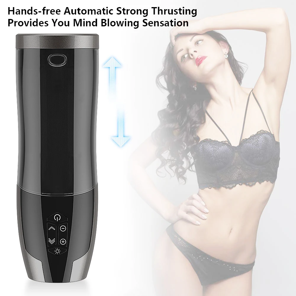 Мужской автоматический мастурбатор LEVETT с нагревом электрическая подтяжка