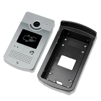 Doorbell 7 Inch Wired Video Door phone Intercom with RFID Unlock Home Security System 1 Camera 2 Monitor