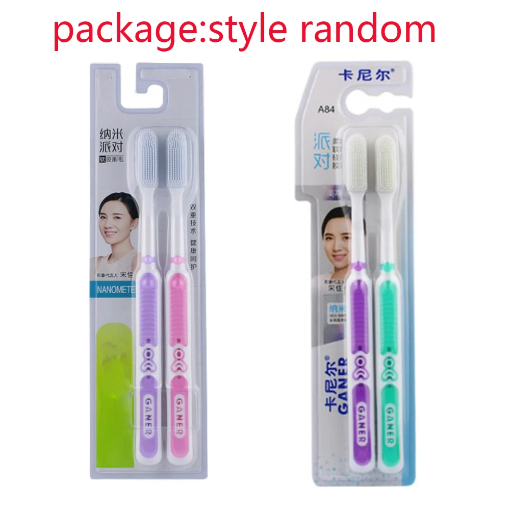 2 шт. Мягкие Силиконовые Зубные щётки|Зубные щетки| |