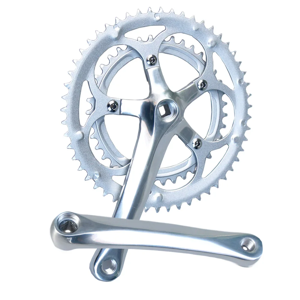 

110BCD Crankset 39T 53T Chainring 170mm Crank Arm Square Taper 110mm Road Bike Crank set Folding Bicycle Chainset Bike Parts