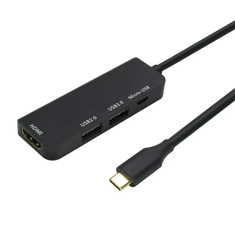 

Mini USB C Hub for Macbook Pro Multi USB-A Type C Hub 2.0 USB C Adapter Dock for Huawei Mate 20 Pro OTG Splitter otg tipo c