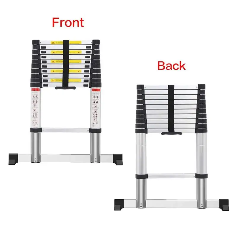 

2M Lightweight Ladder Stop Step Telescoping Gadgets Portable Floor Protection Extension Ladders With Safety Stopper Cusion HWC