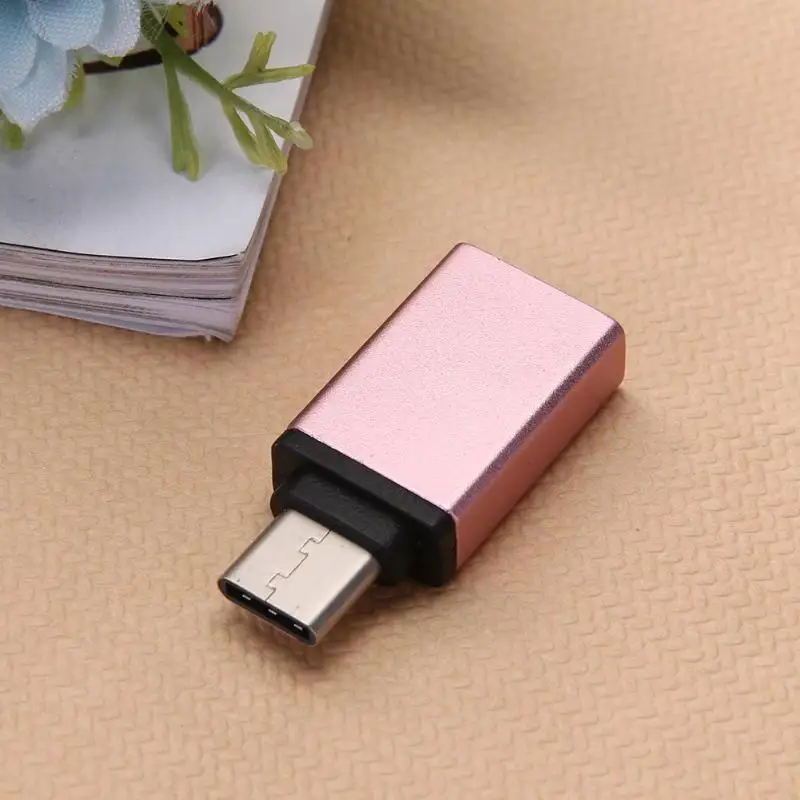 Новинка металлический мини-адаптер штырь-гнездо 3 1 дюйма Type C-USB 0 | Компьютеры и