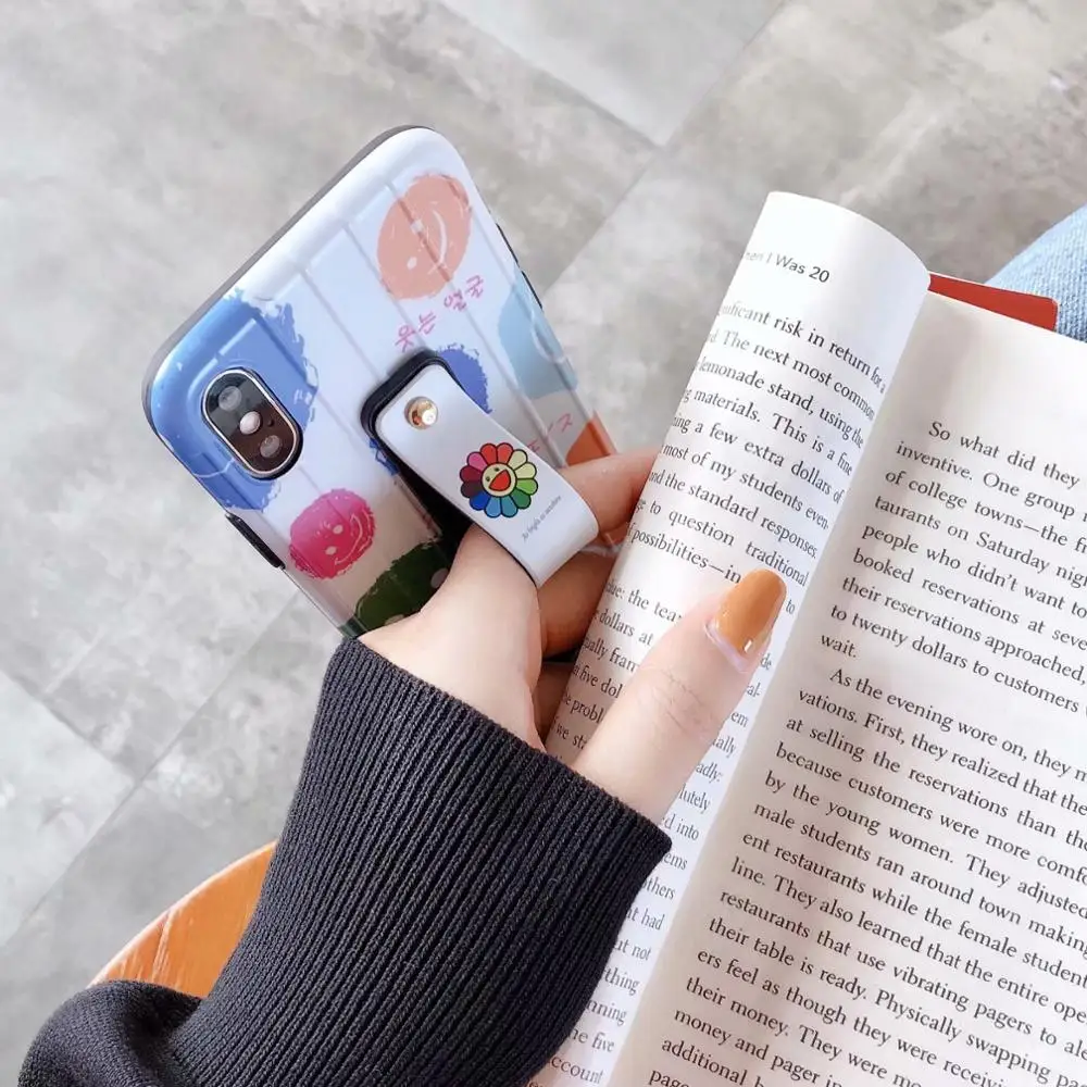 Универсальная задняя наклейка s силиконовый держатель телефона браслет на палец