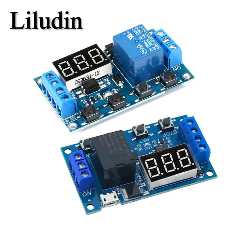 С источником питания от постоянного тока 6 30V Поддержка Micro USB 5V светодиодный