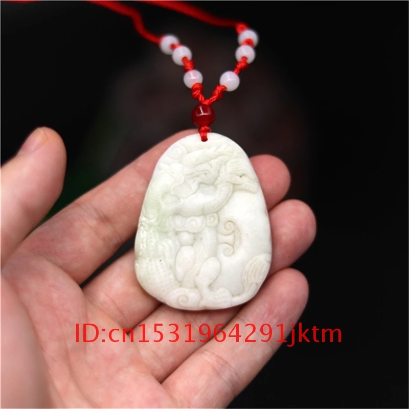 Натуральное ожерелье для подарков Амулет Дракона аксессуары ювелирные изделия