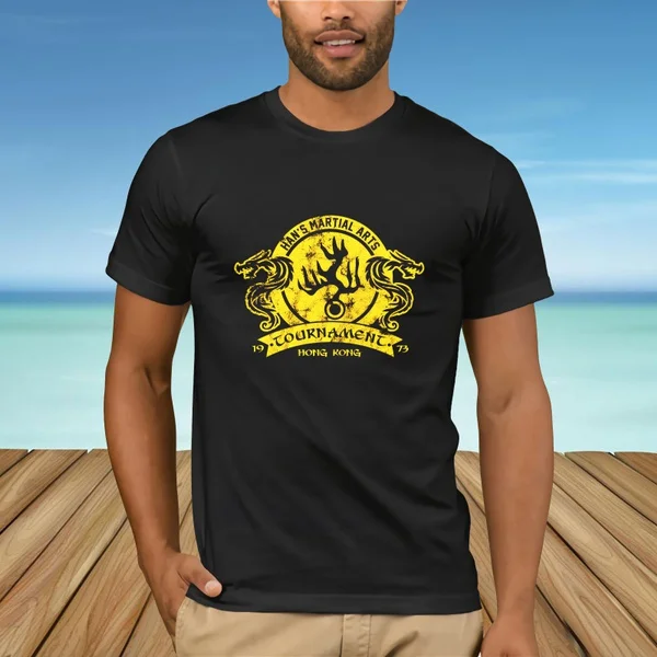 

Han's Martial Arts Tournament Tee Enter Dragon Inspired T-shirt