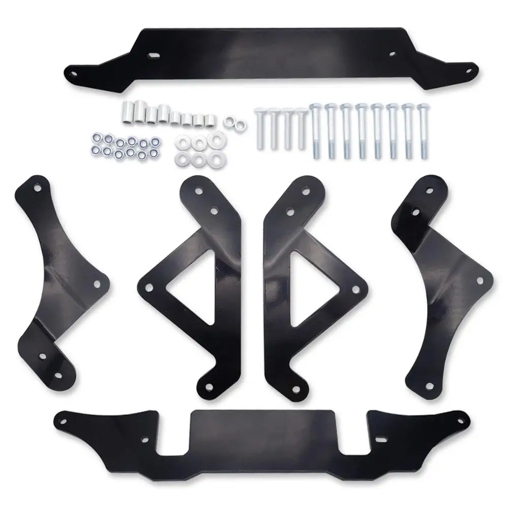 Передняя и задняя подвеска 2 5 дюймов подъемный комплект для моделей Polaris 900 RZR S / 4