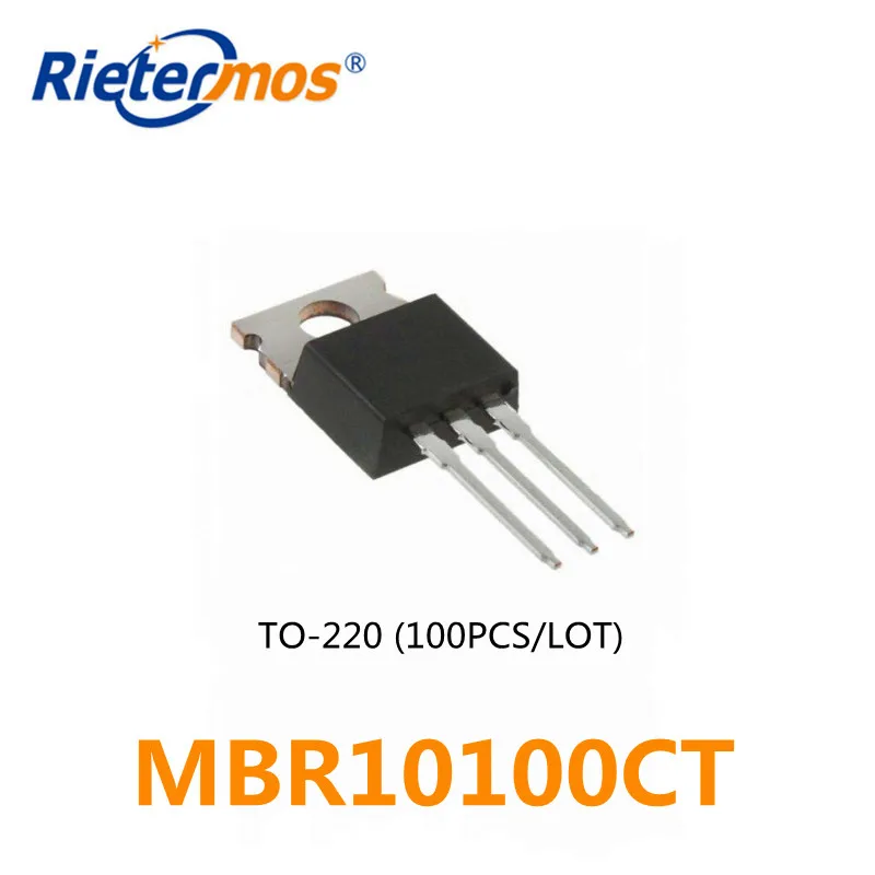 

100PCS MBR10100 MBR10100CT TO-220 10A100V MADE IN CHINA