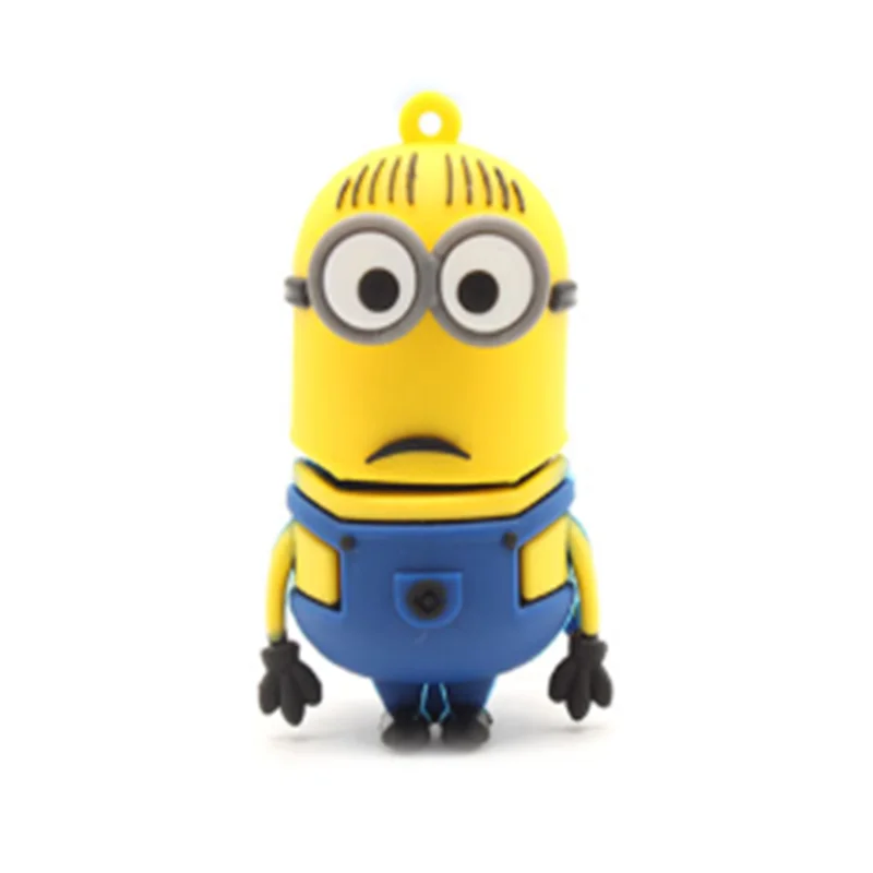 Classic Cartoon Minions Usb Flash Drive 4GB 16G Pen 32GB 64G 128GB 256GB Pendrive High Quality Memory Card Stick | Компьютеры и офис