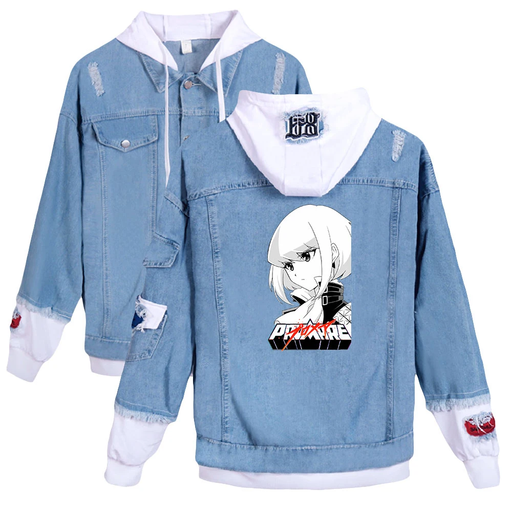 

Manga PROMARE Denim Jacket Hoodie Sweatshirt
