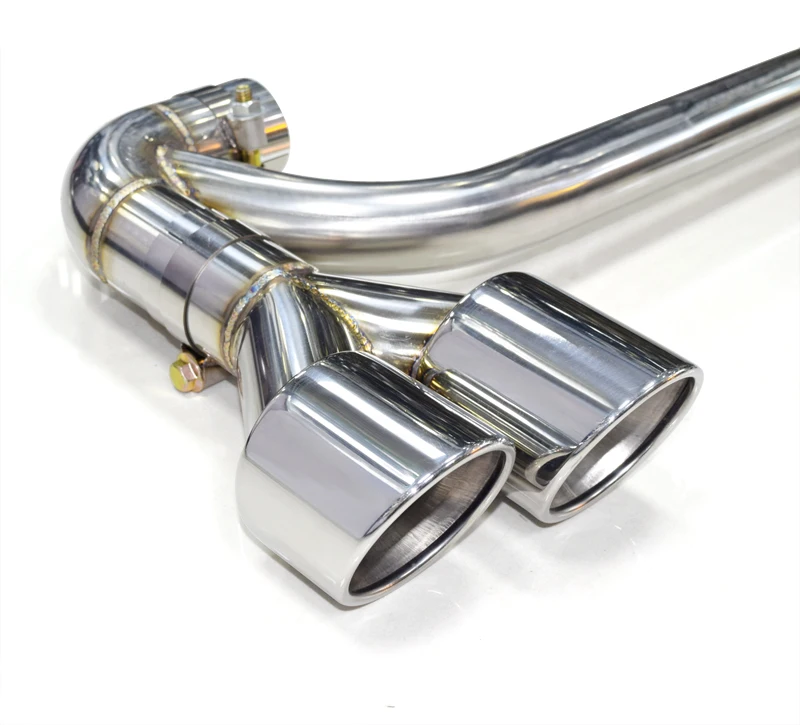 Лидер продаж глушитель выхлопной bilaterial двойной Нержавеющая сталь