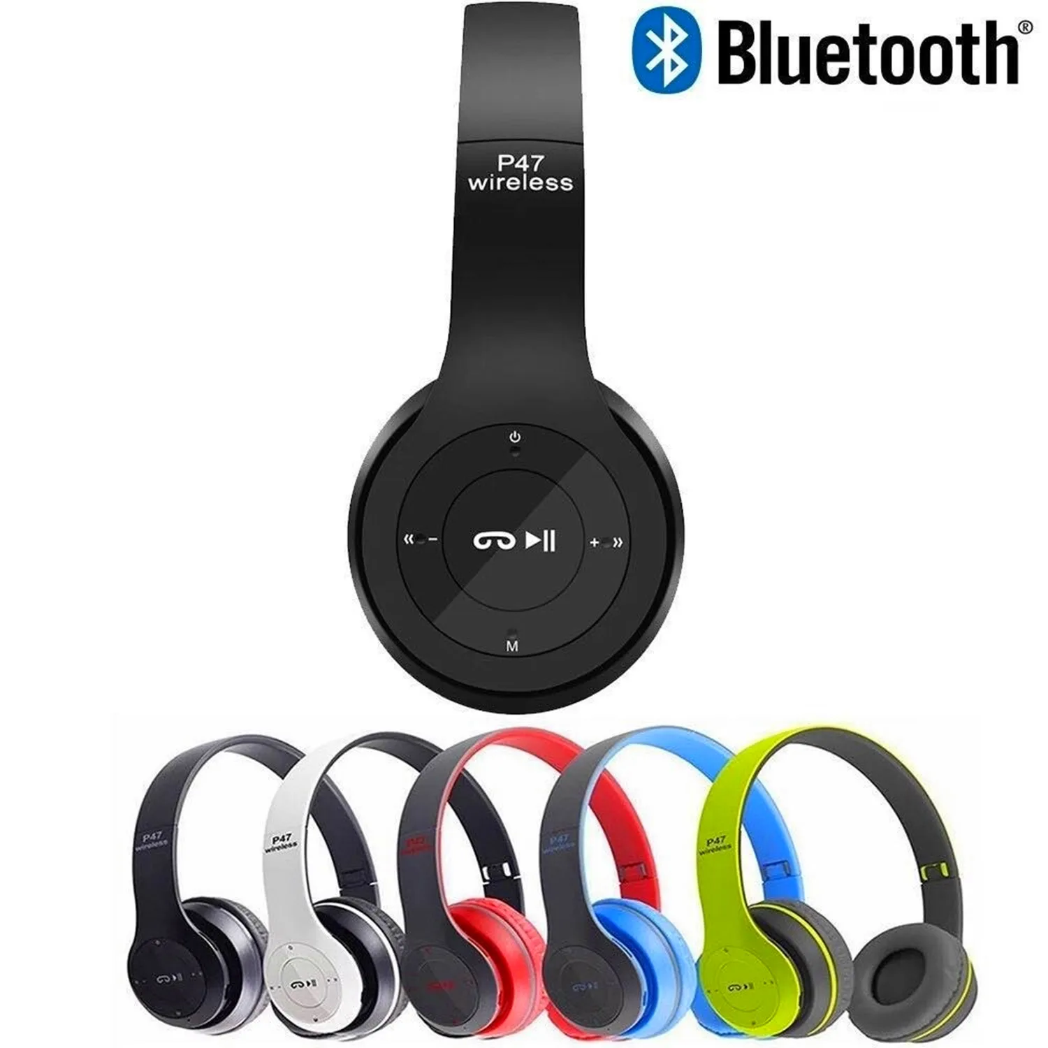 

P47 Wireless Bluetooth On-Ear Headphone Headset Bluetooth Headphones