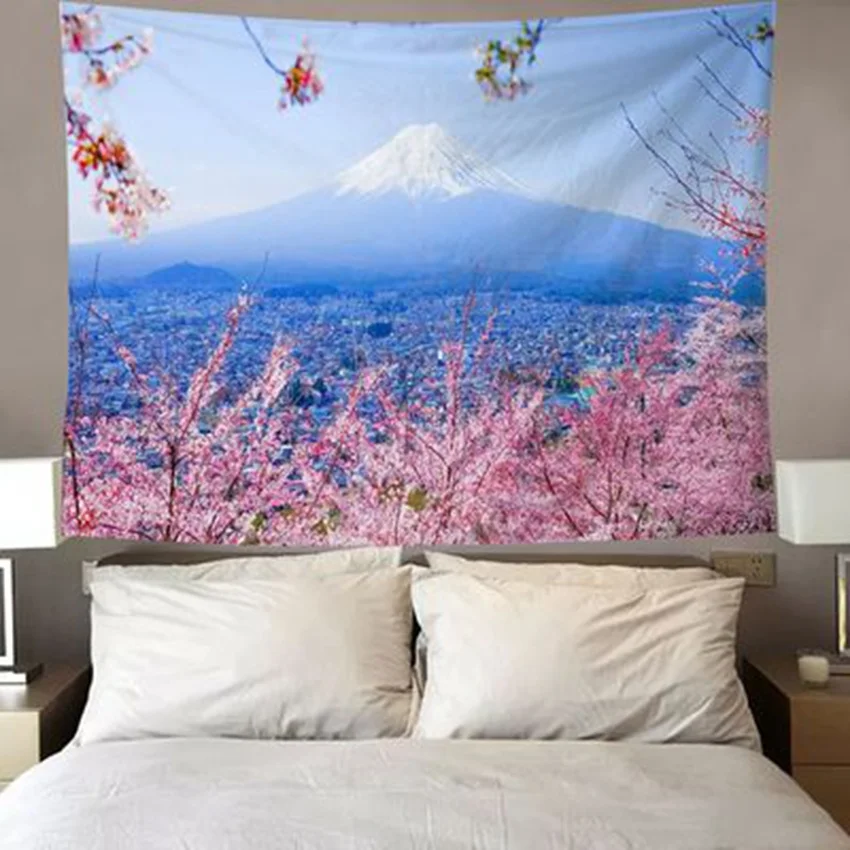 

Богемный гобелен с мандалой, настенный цветочный гобелен с принтом, роспись, аксессуары для украшения дома, Настенный декор