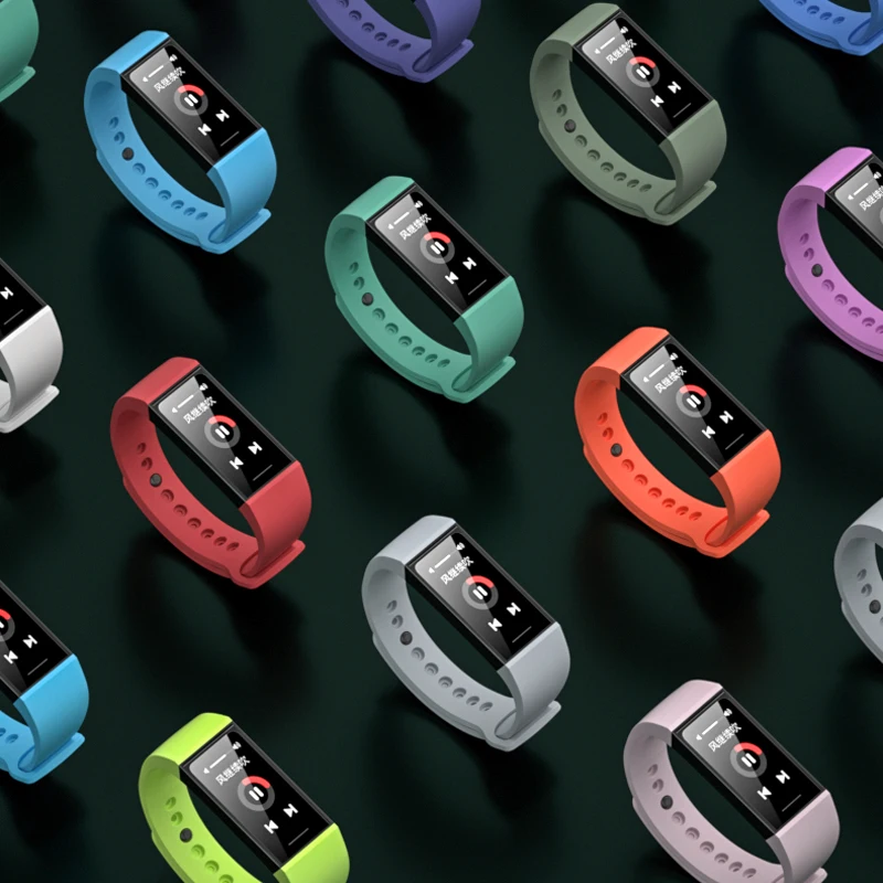 

Tempered glass film For Mi Smart Band 4c glass Screen Protectors Mi Band 4C Silicone strap USB charging extension cable