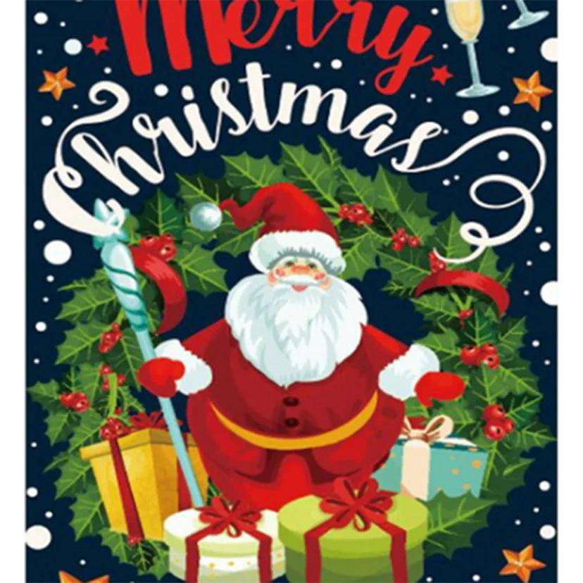 

Diamond Painting 5D DIY Square/Round Diamond Character Painting Cartoon Santa Claus Beauty Picture Cross Stitch Decor Art TX1011
