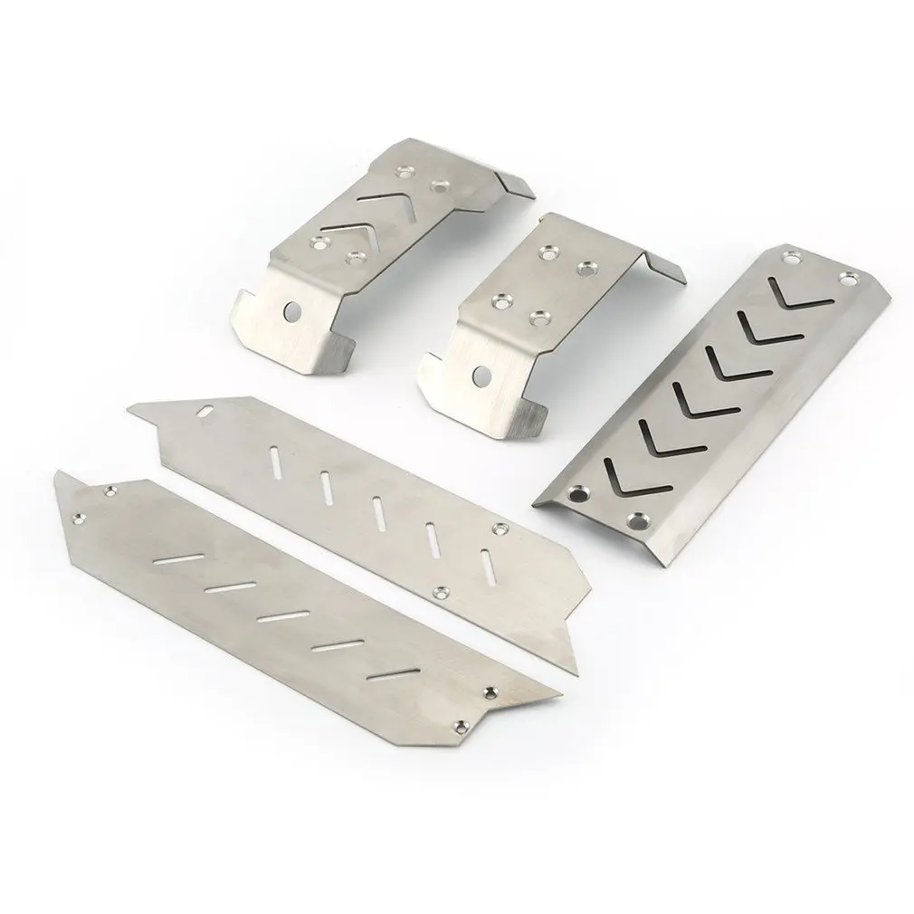 

Stainless Steel Chassis Guard For Traxxas 1/10 Maxx Bumper Chassis Armor Protection Skid Plate Car Model Accessories