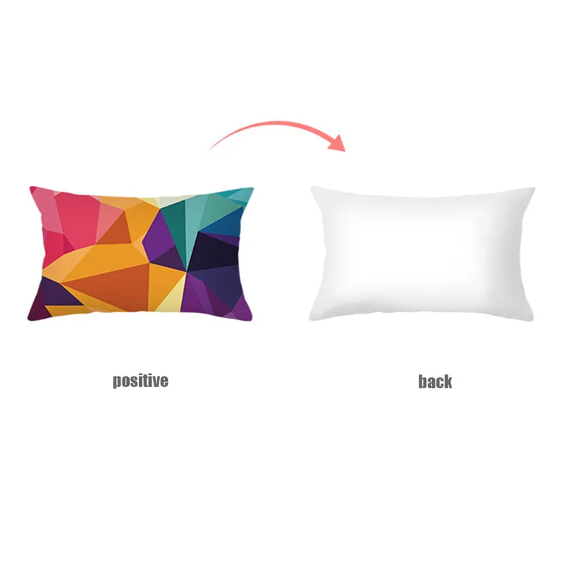 

Fuwatacch Geometric Pattern Cushion Cover Colorful Syle Throw Pillow Covers Decorative for Home Decoration Pillowcases 30*50cm