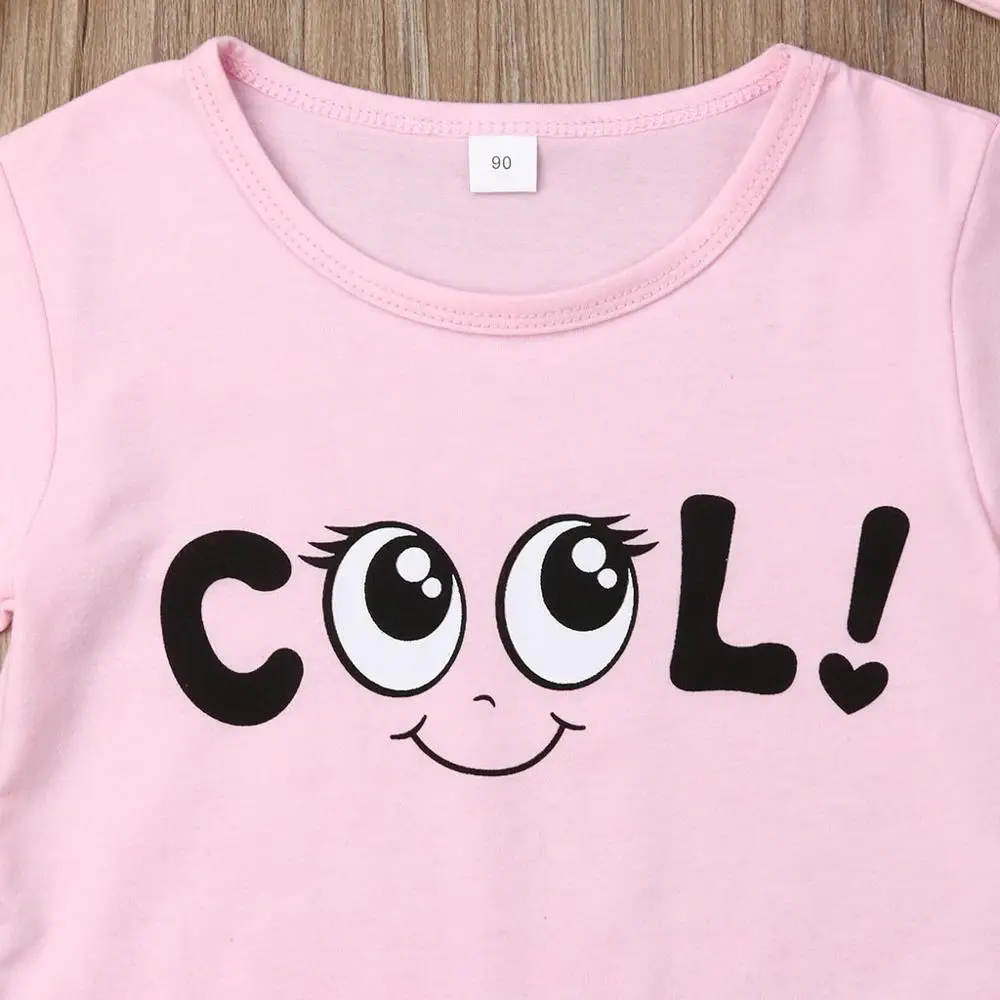 

Girl Clothes Set Kid Baby Girl Short Sleeve Letter Printed T Shirt Tops+ Jeans Shorts+Headband Outfits Set